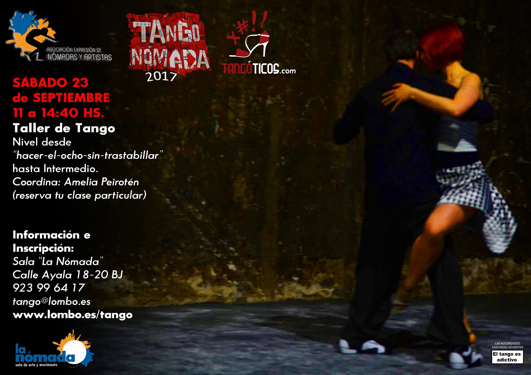 Intensivo de tango con Amelia