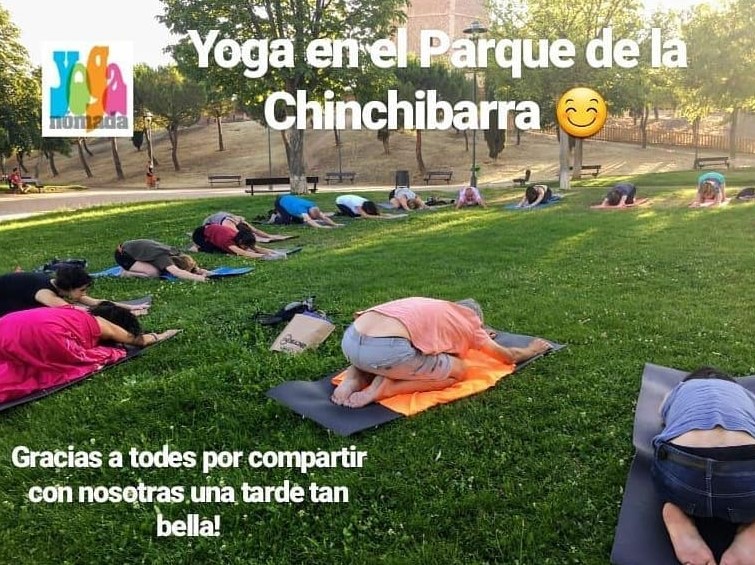 Clase de Introducción al Yoga en el Parque